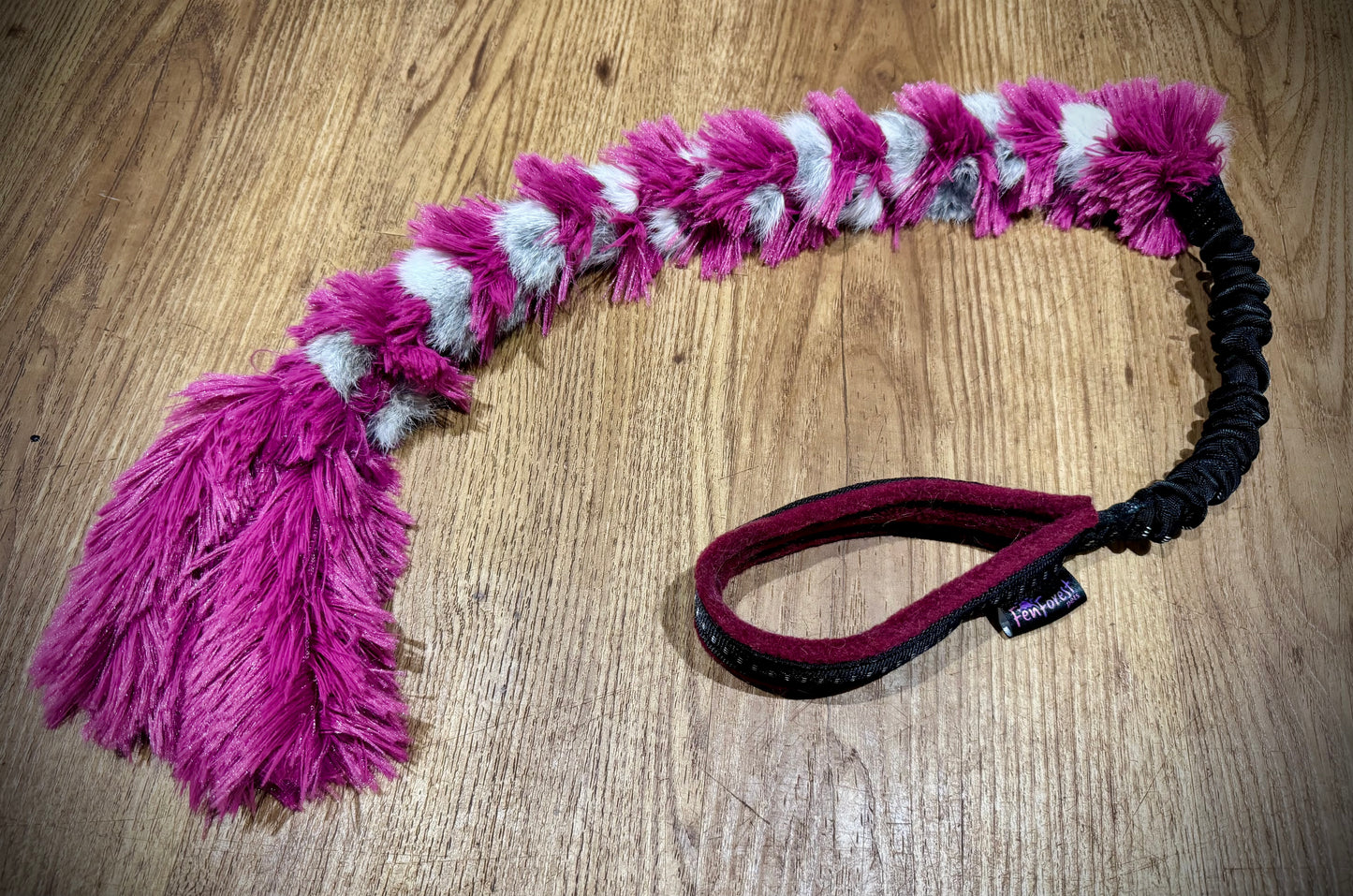 Slimline rabbit minky plait