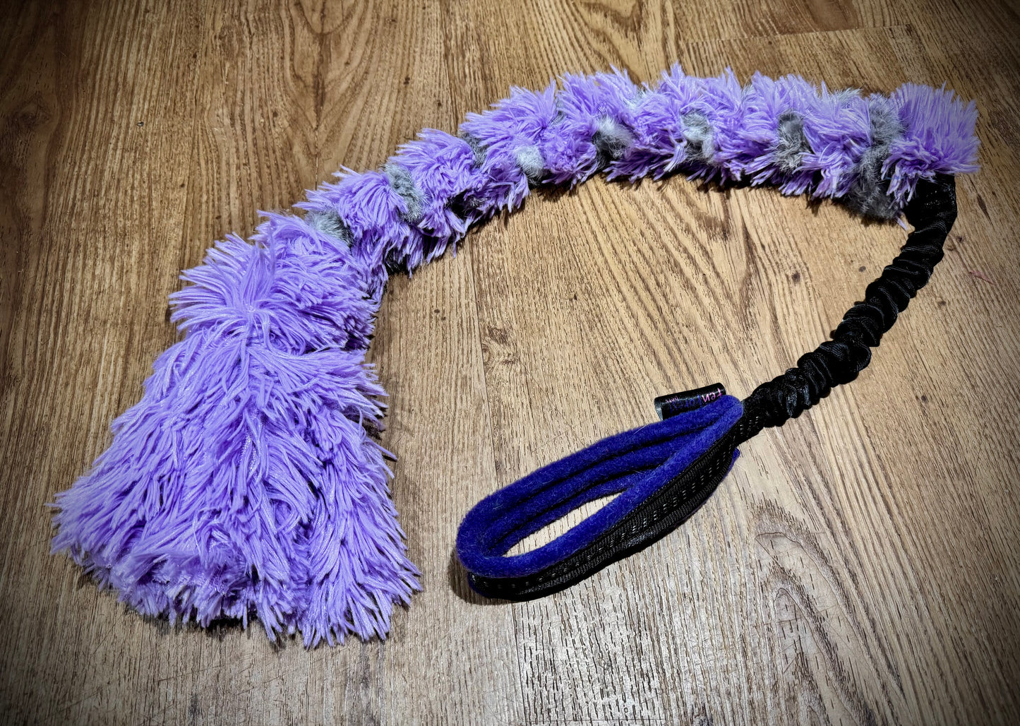 Slimline rabbit minky Plait (Natural Grey Rabbit)