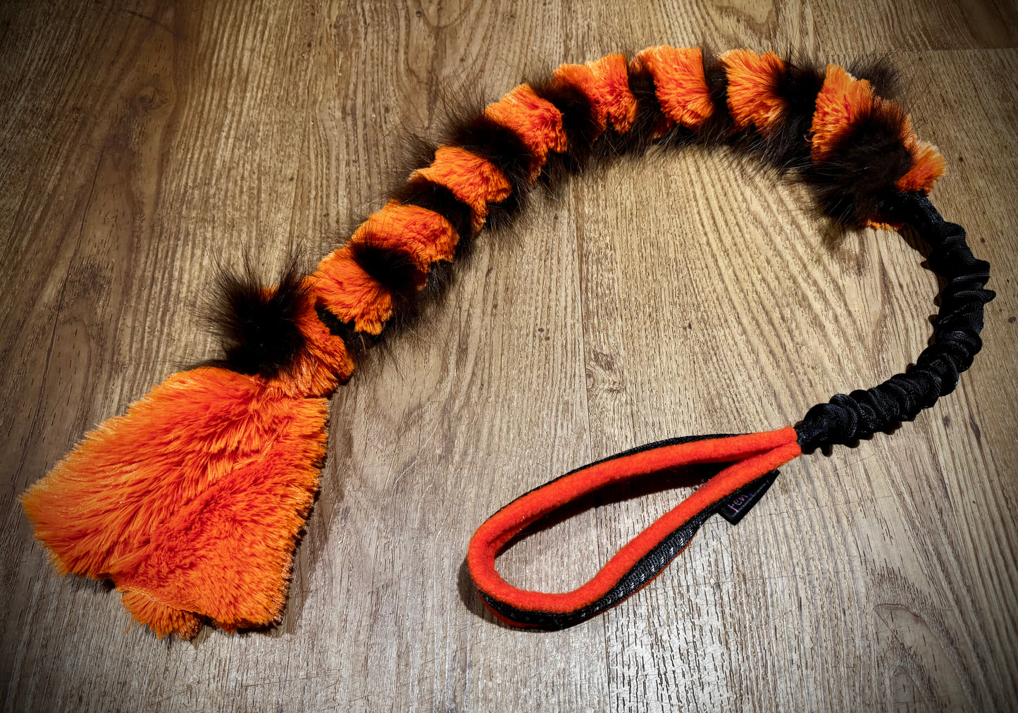 Slimline Raccoon minky Plait