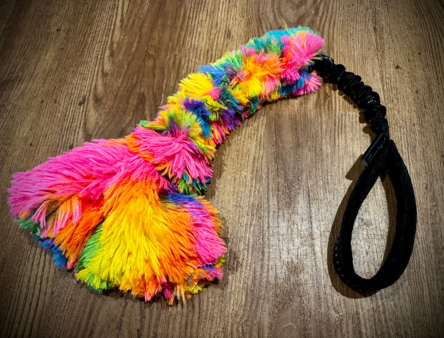 RAINBOW Long Minky Medium Bungee