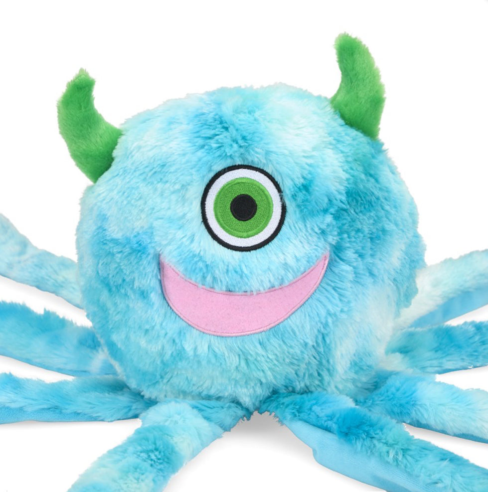 ALIEN OCTOPUS PLUSH DOG TOY LRG