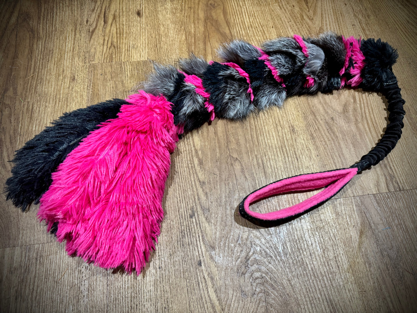 Silver fox Mega Minky Bungee