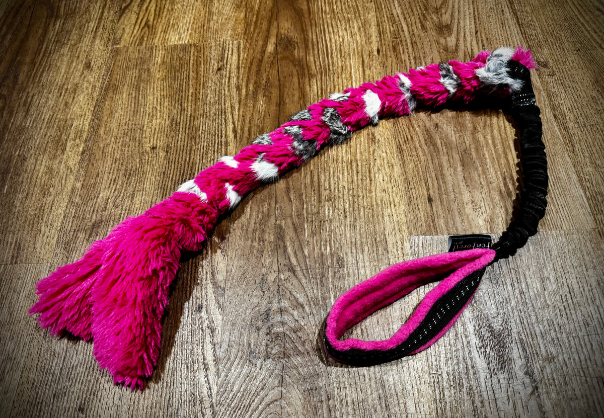 Slimline rabbit minky Plait