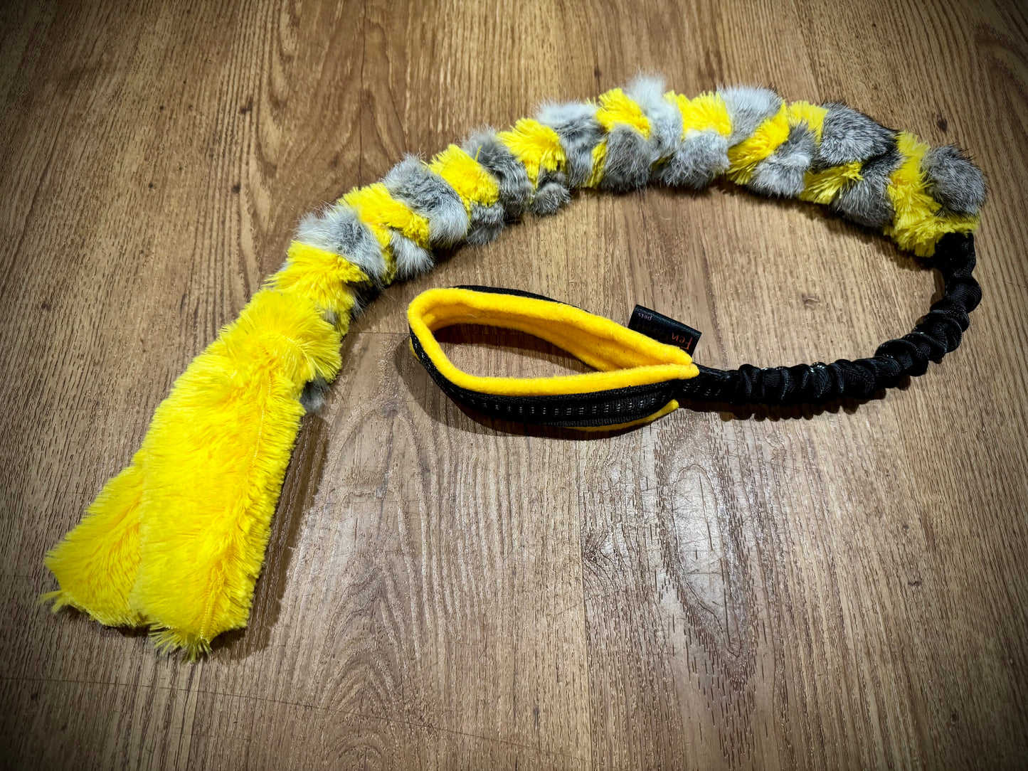 Slimline rabbit minky plait