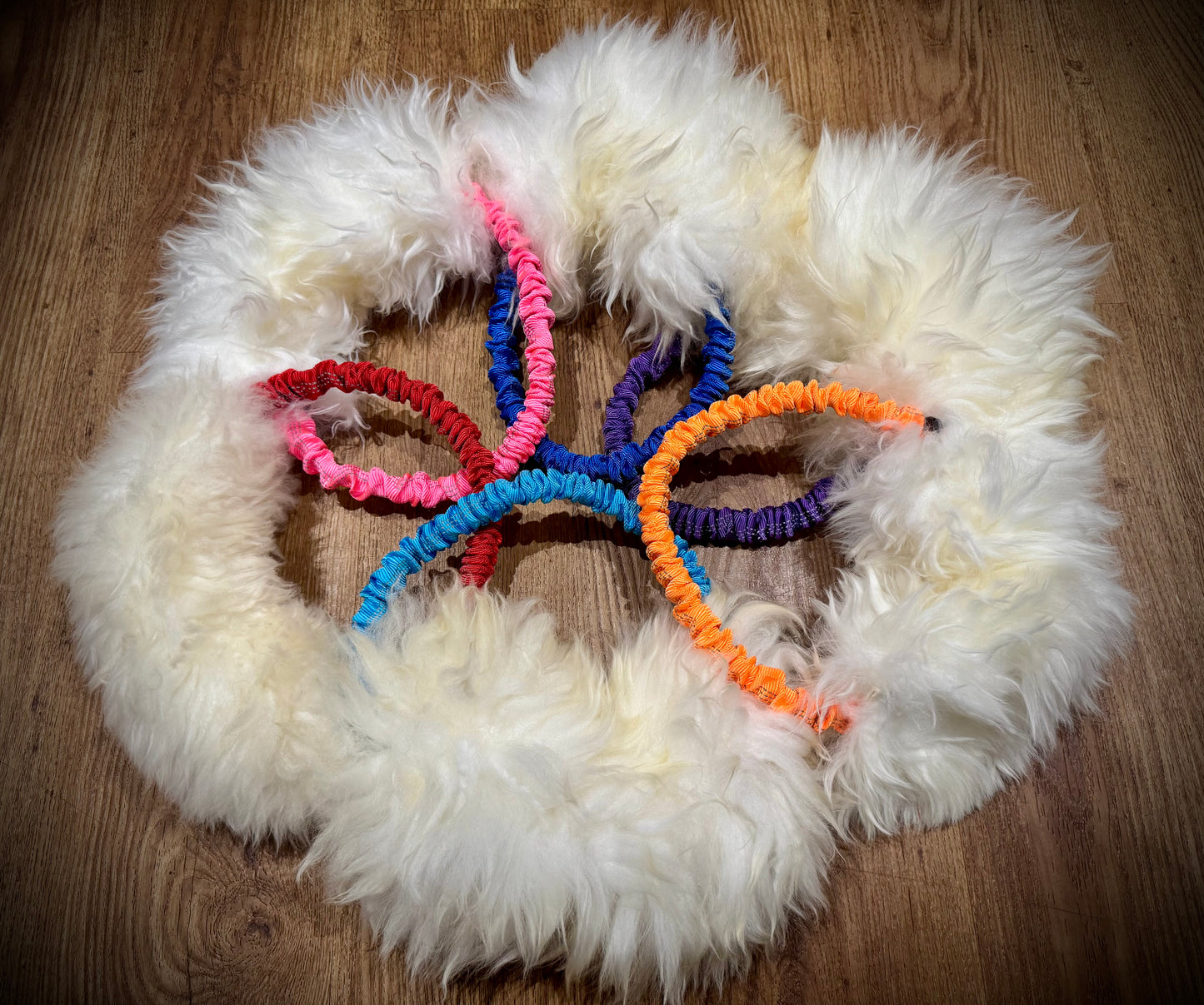 Sheepskin Ring 9” Diameter