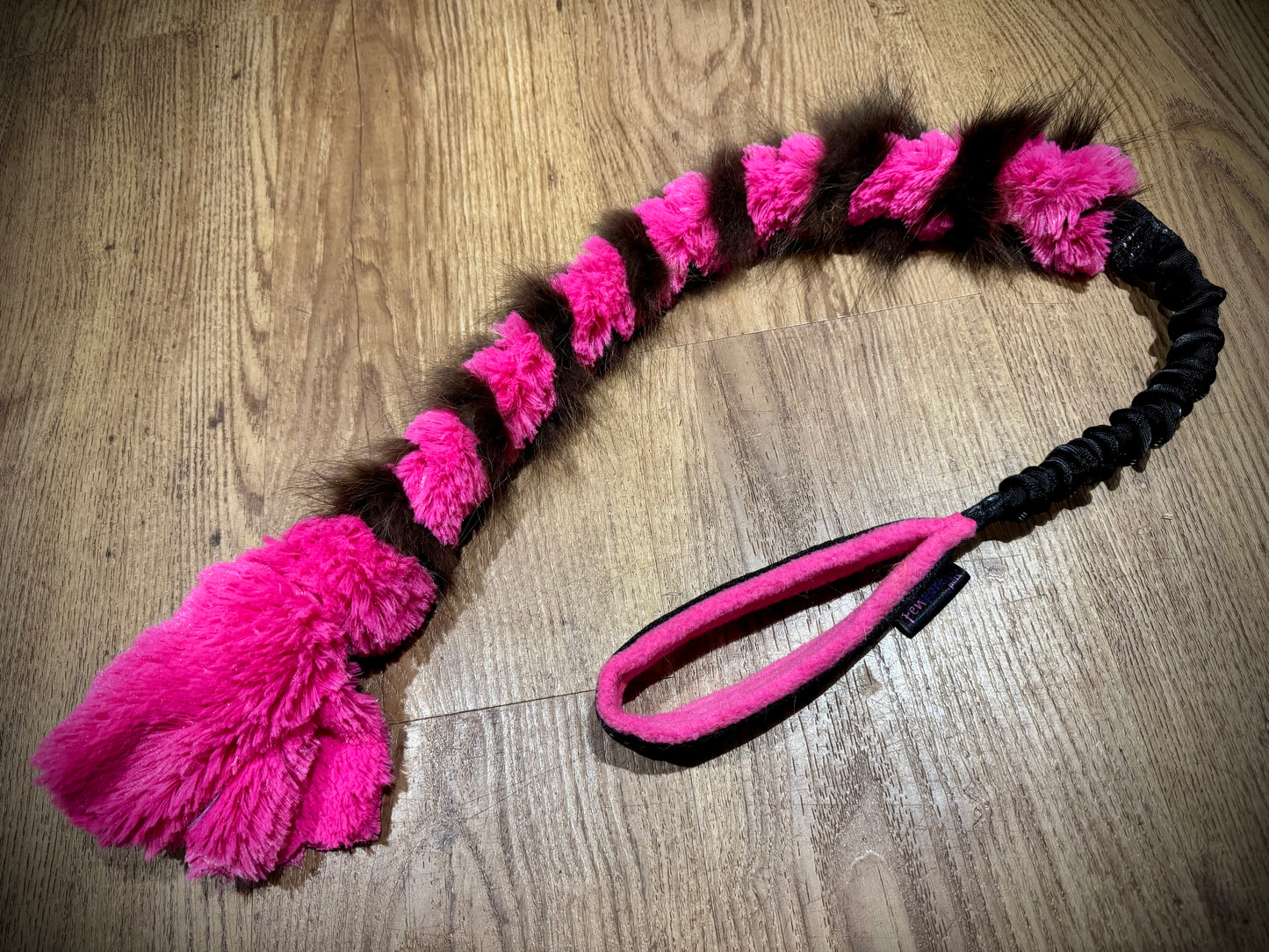Slimline Raccoon minky plait