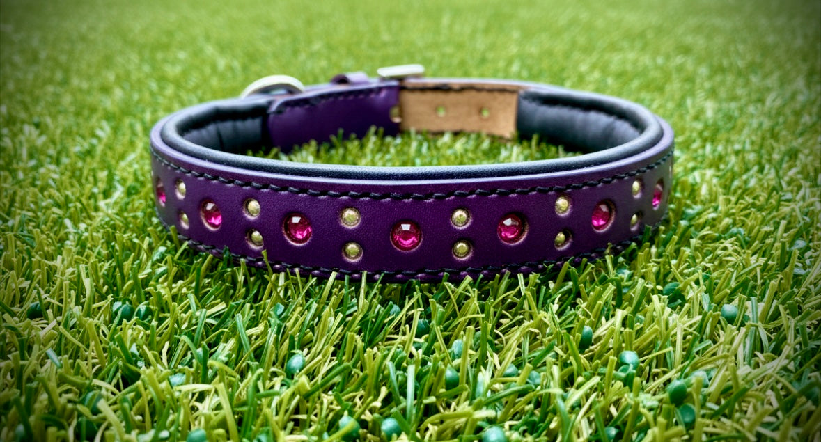Purple Bling 15-18” neck