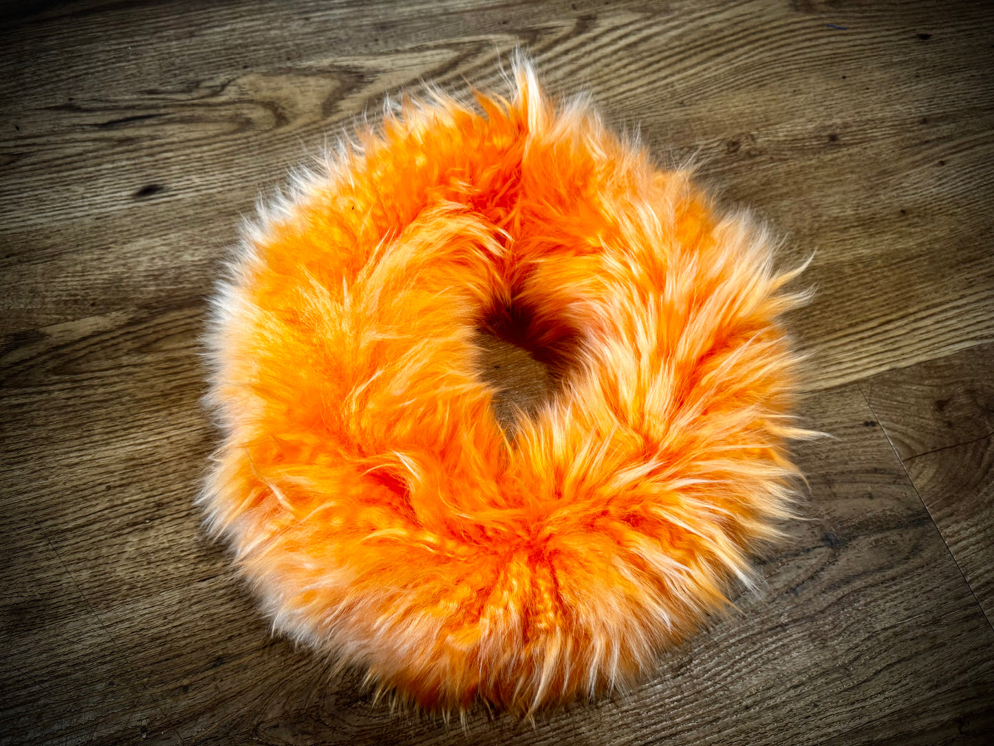 Infinity Sheepskin Ring 9”
