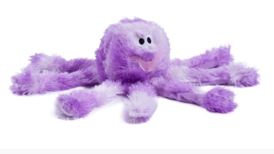 ORLA OCTOPUS PLUSH DOG TOY SMALL