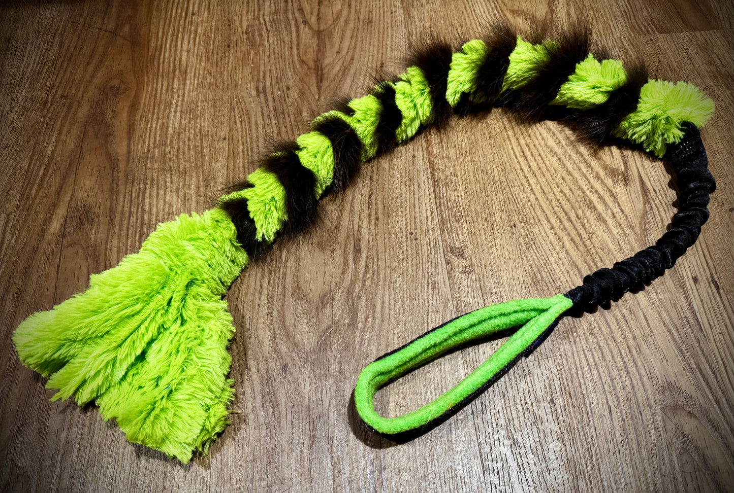 Slimline Raccoon minky Plait