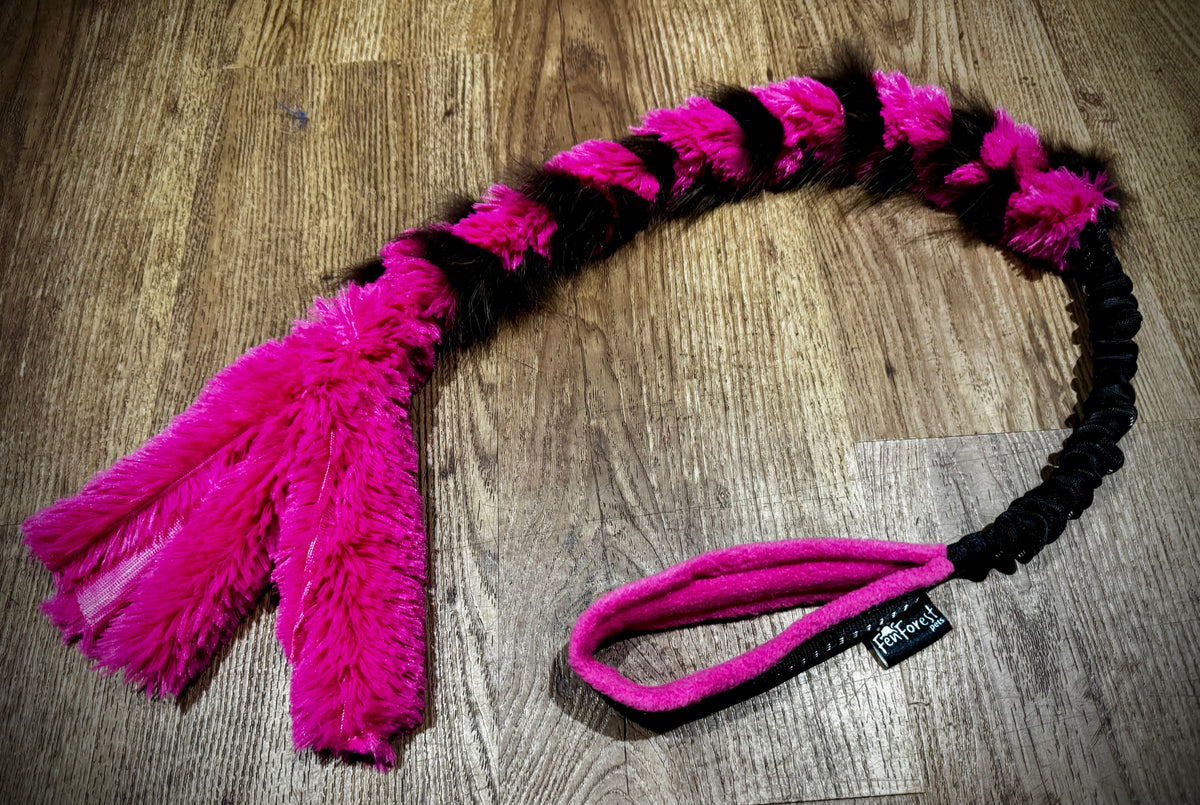 Slimline Raccoon minky Plait