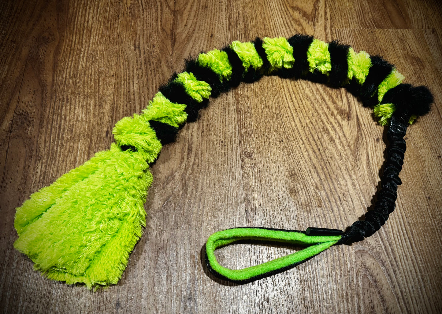 Slimline rabbit minky Plait (BLACK Rabbit)