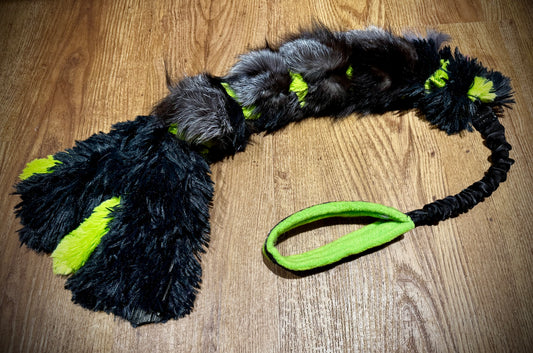 Silver fox Mega Minky Bungee