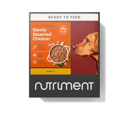 Nutriment Gently Steamed for Dogs 395g