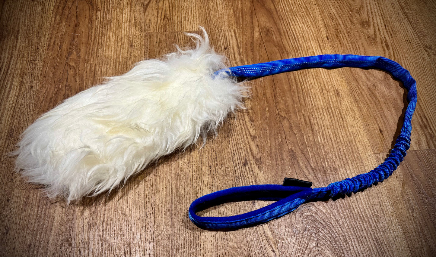 Sheepskin bungee chaser