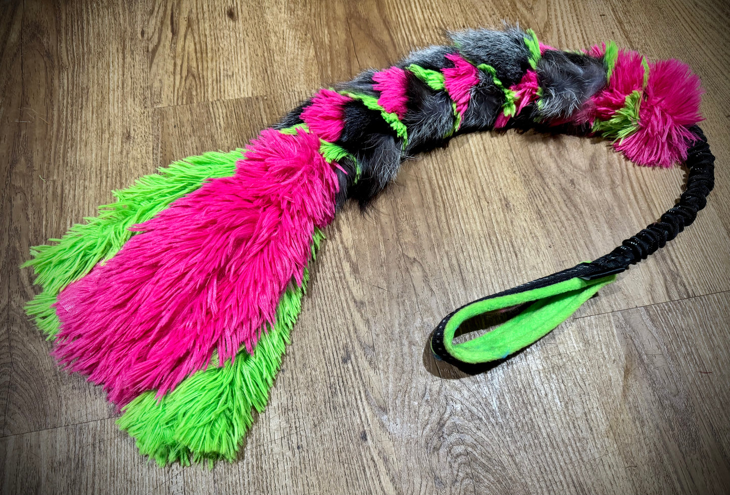 Silver fox Mega Minky Bungee