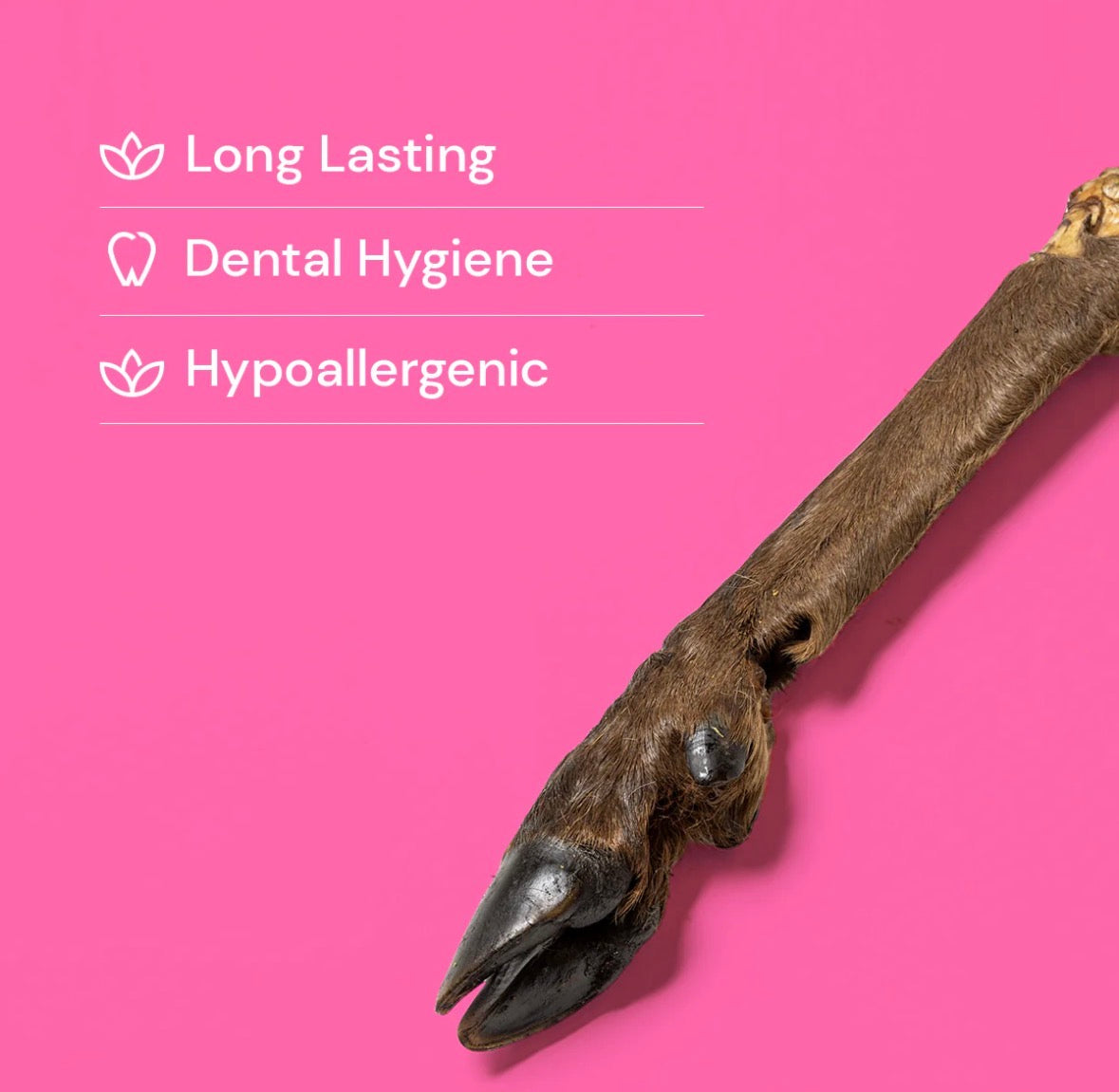 Nutriment Large Hairy Venison (Deer) Legs